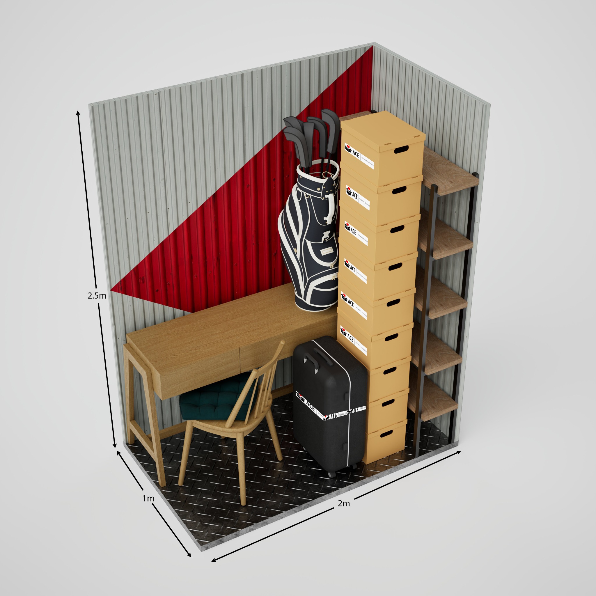 5 cubic metre storage guide